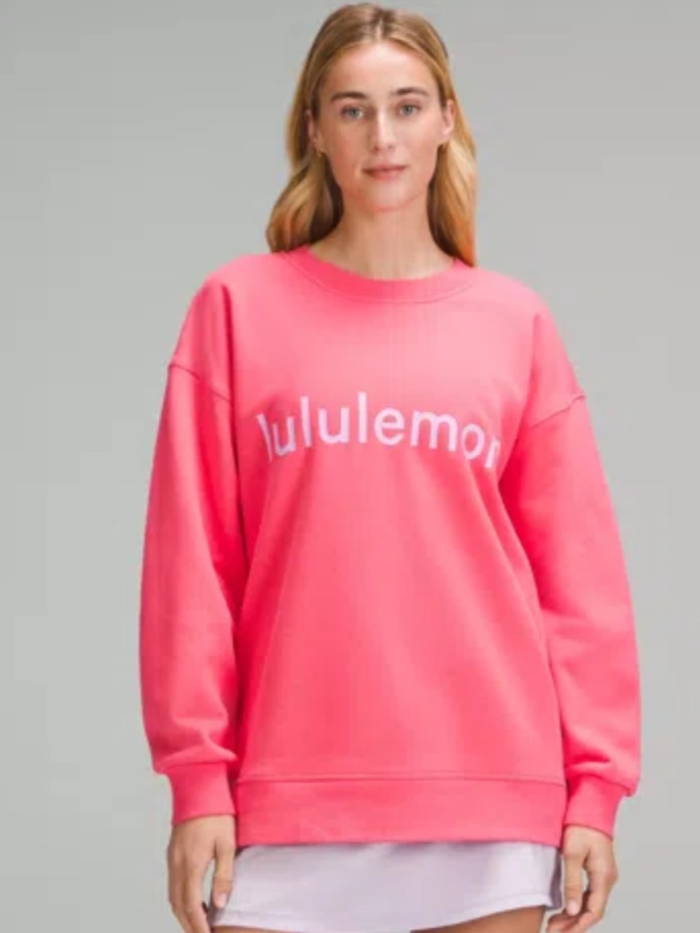 Lululemon Perfectly Oversized Crew Graphic